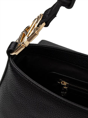 MOSCHINO PRECOLLECTION Borsa A Mano Moschino Logo Frontale Nero