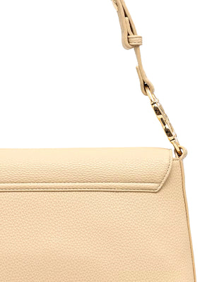 MOSCHINO PRECOLLECTION Borsa A Mano Moschino Logo Frontale Burro