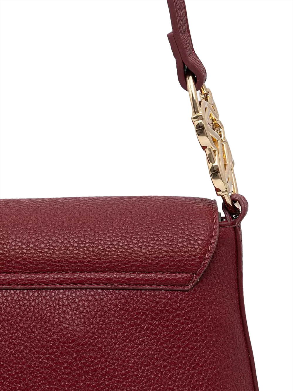 MOSCHINO PRECOLLECTION Borsa A Tracolla Moschino Logo Frontale Vino