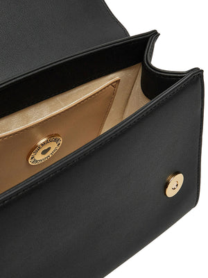 MOSCHINO PRECOLLECTION Borsa A Mano Moschino Logo Frontale Nero