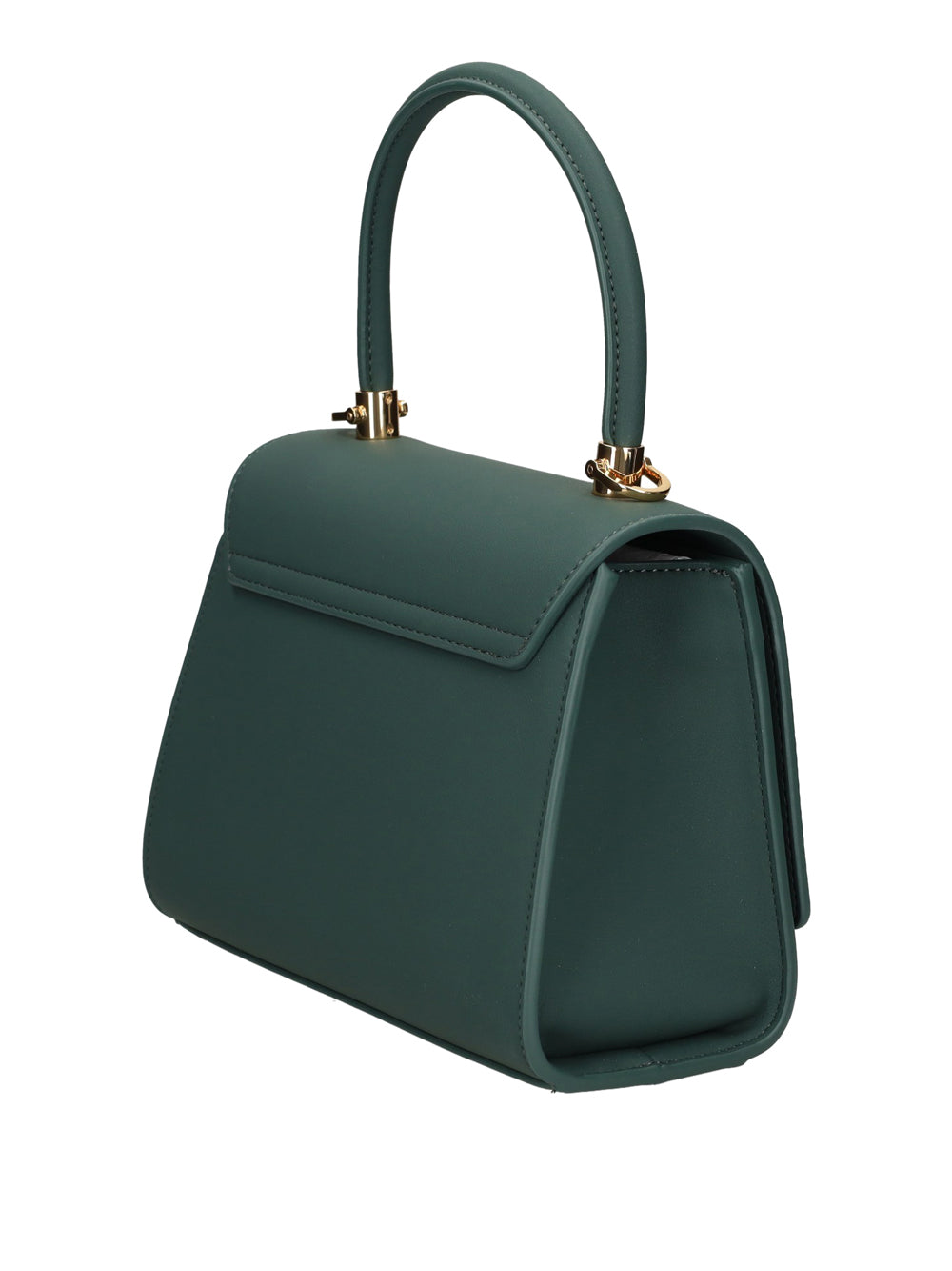 Moschino Borsa A Mano Moschino Logo Frontale Verde