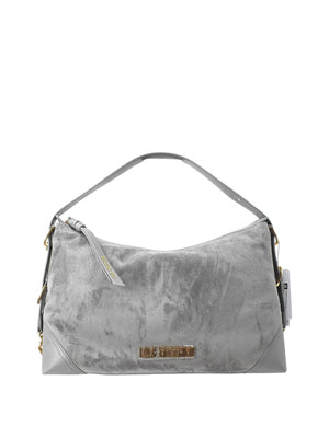 MOSCHINO PRECOLLECTION Borsa Velour Moschino - Grigio