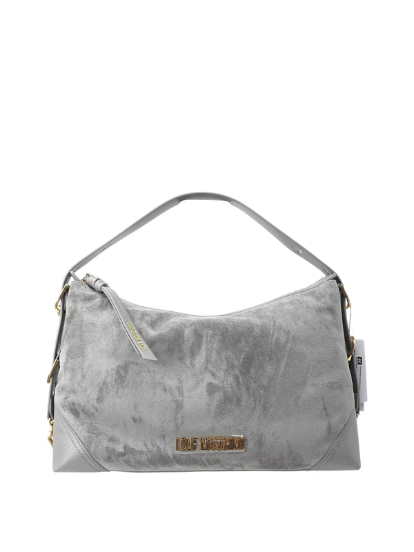 MOSCHINO PRECOLLECTION Borsa Velour Moschino - Grigio