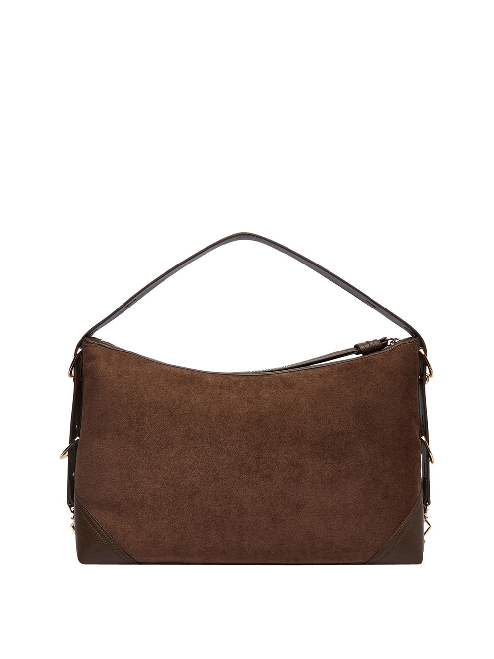 MOSCHINO PRECOLLECTION Borsa A Mano Moschino Logo Frontale Marrone
