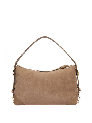 MOSCHINO PRECOLLECTION Borsa A Mano Moschino Logo Frontale Sabbia