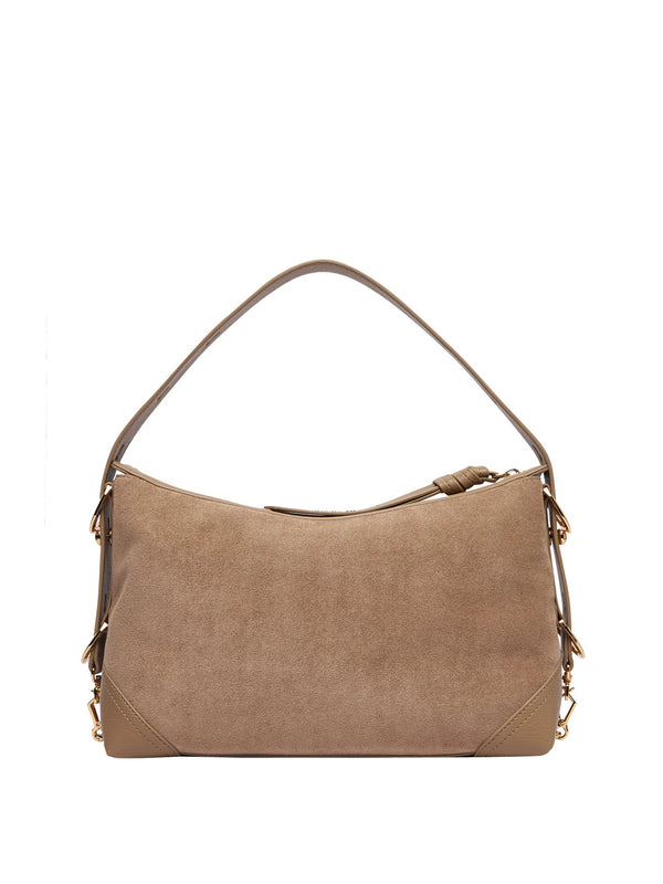 MOSCHINO PRECOLLECTION Borsa A Mano Moschino Logo Frontale Sabbia