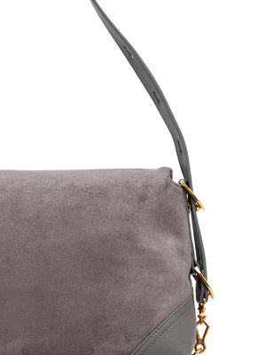 MOSCHINO PRECOLLECTION Borsa A Mano Moschino Logo Frontale Grigio