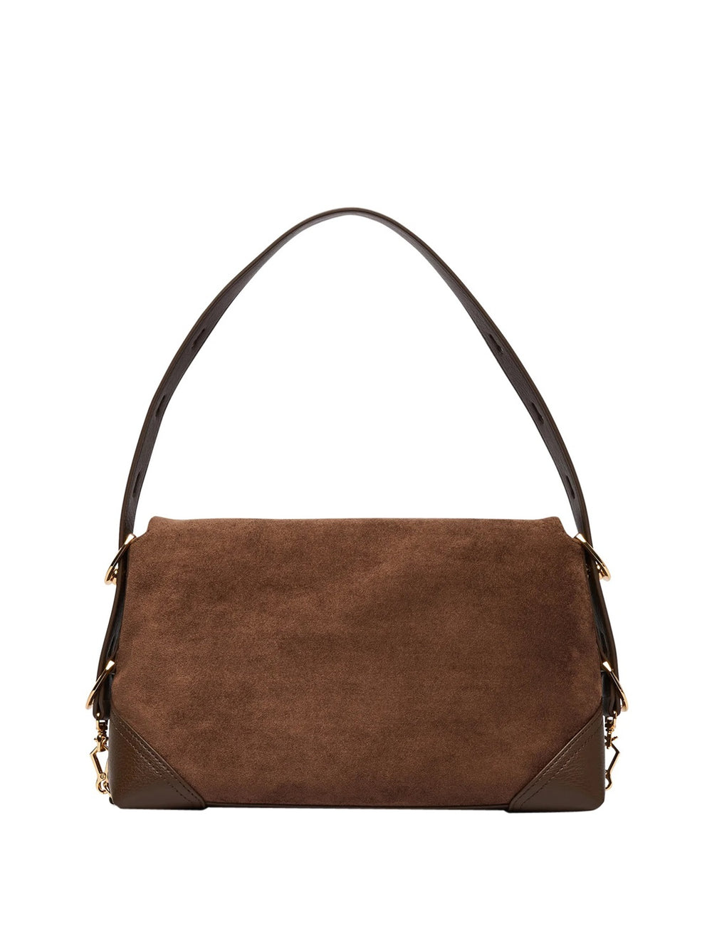 MOSCHINO PRECOLLECTION Borsa A Mano Moschino Velour - Marrone