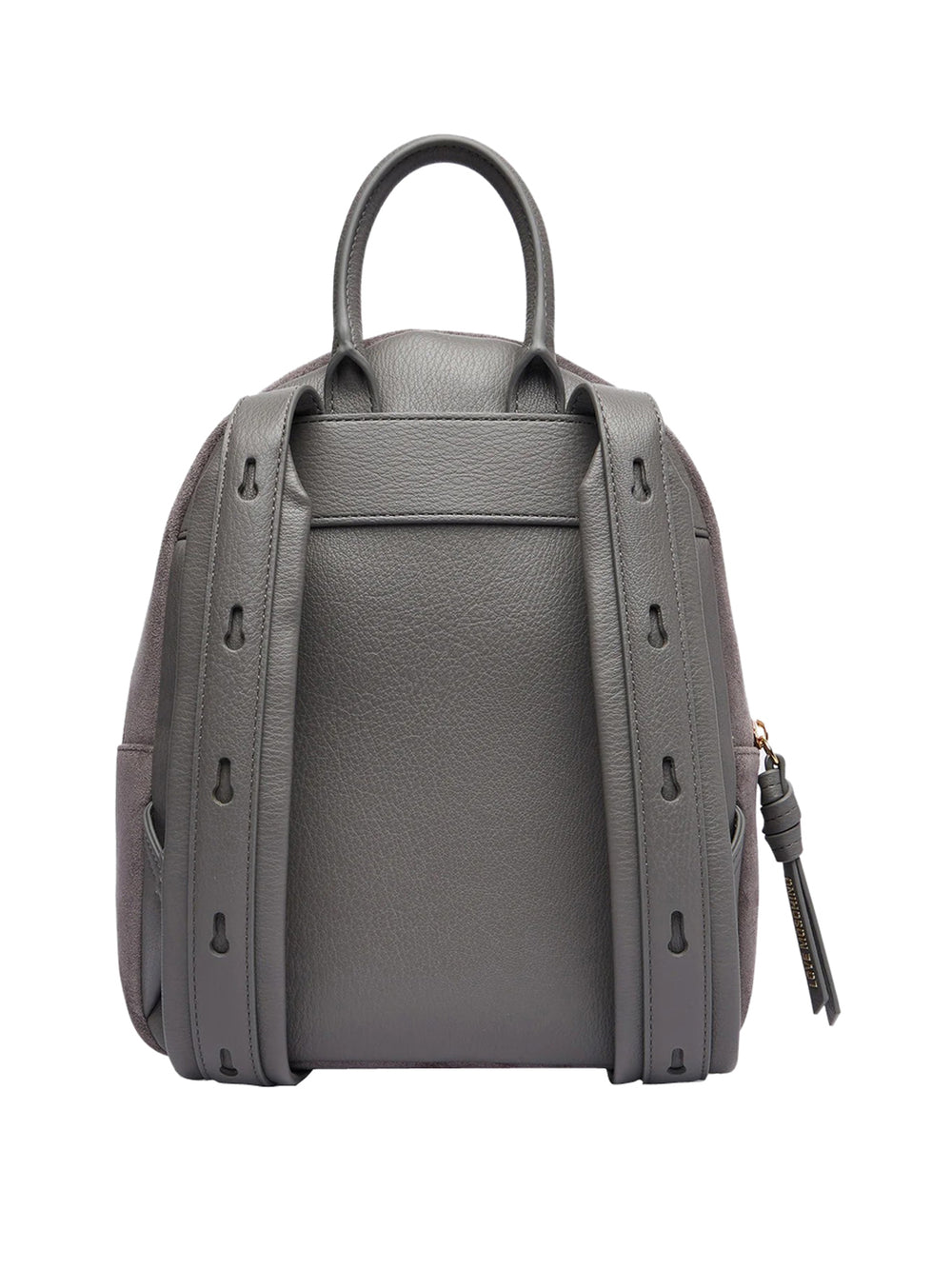 MOSCHINO PRECOLLECTION Zaino Moschino Logo Frontale Grigio