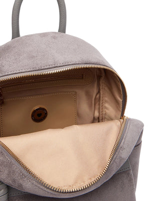 MOSCHINO PRECOLLECTION Zaino Moschino Logo Frontale Grigio