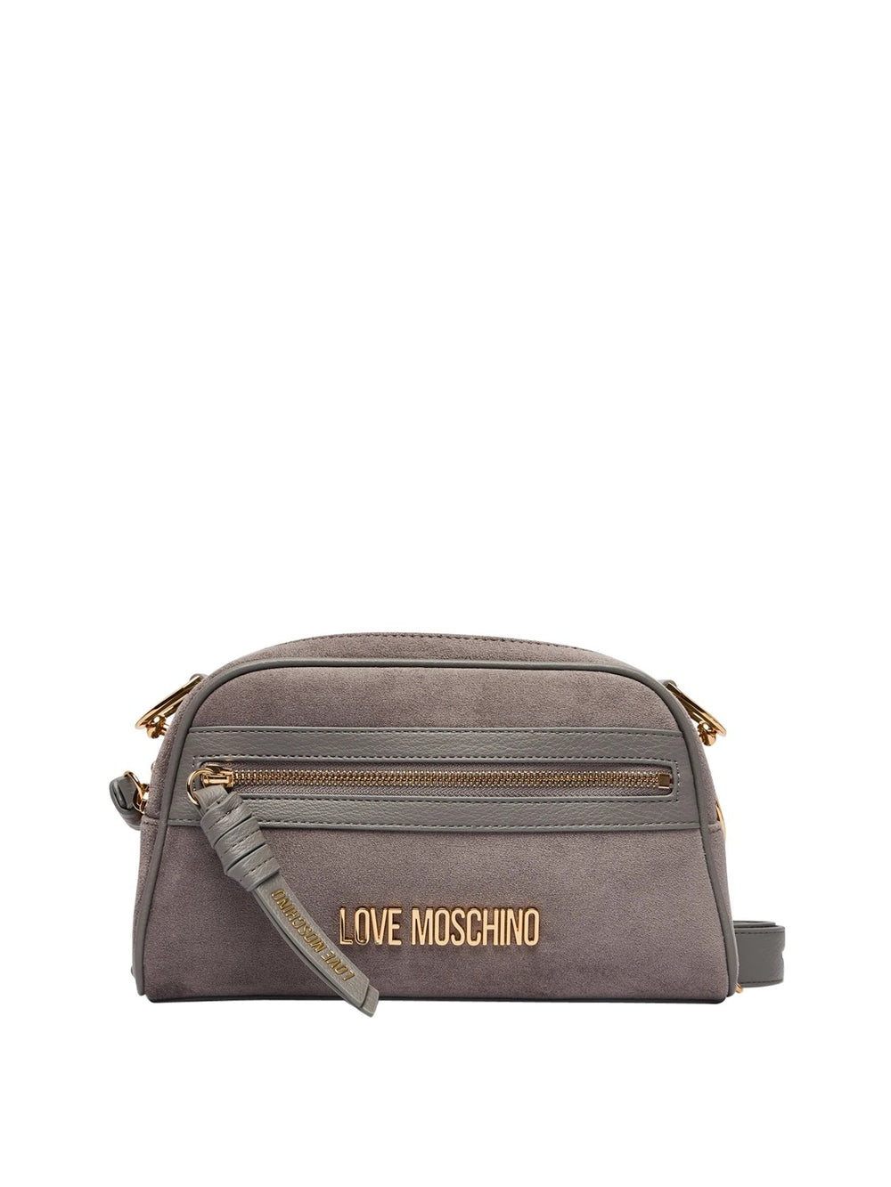 MOSCHINO PRECOLLECTION Borsa A Mano Moschino Velour Grigio