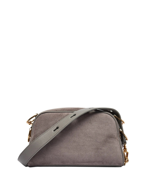 MOSCHINO PRECOLLECTION Borsa A Mano Moschino Velour Grigio