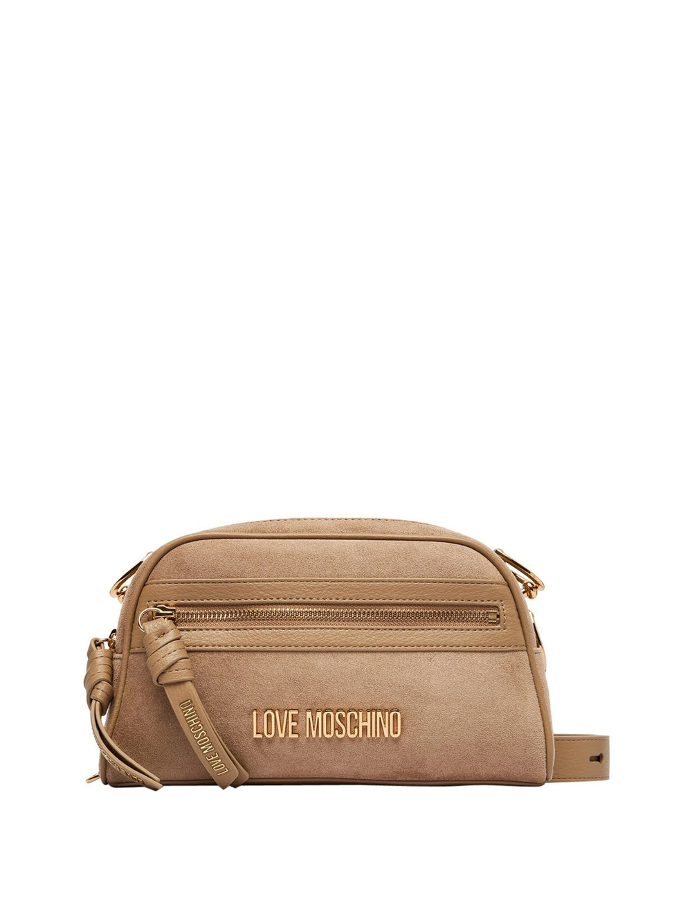 MOSCHINO PRECOLLECTION Borsa A Mano Moschino Velour Sabbia