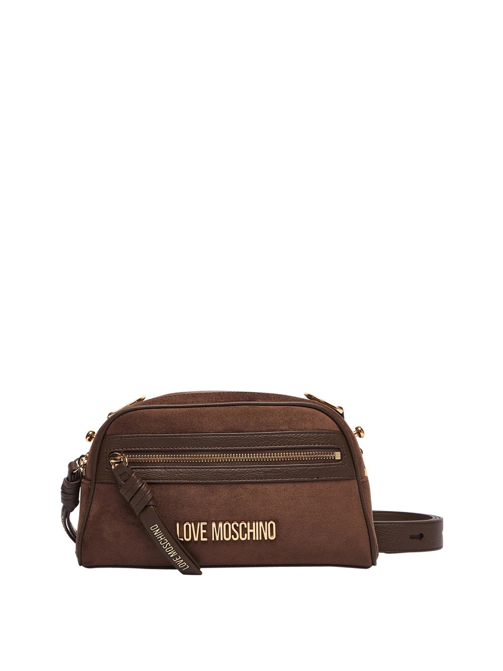 MOSCHINO PRECOLLECTION Borsa A Mano Moschino Velour Marrone