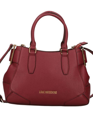 MOSCHINO PRECOLLECTION Borsa A Mano Moschino Logo Frontale Vino