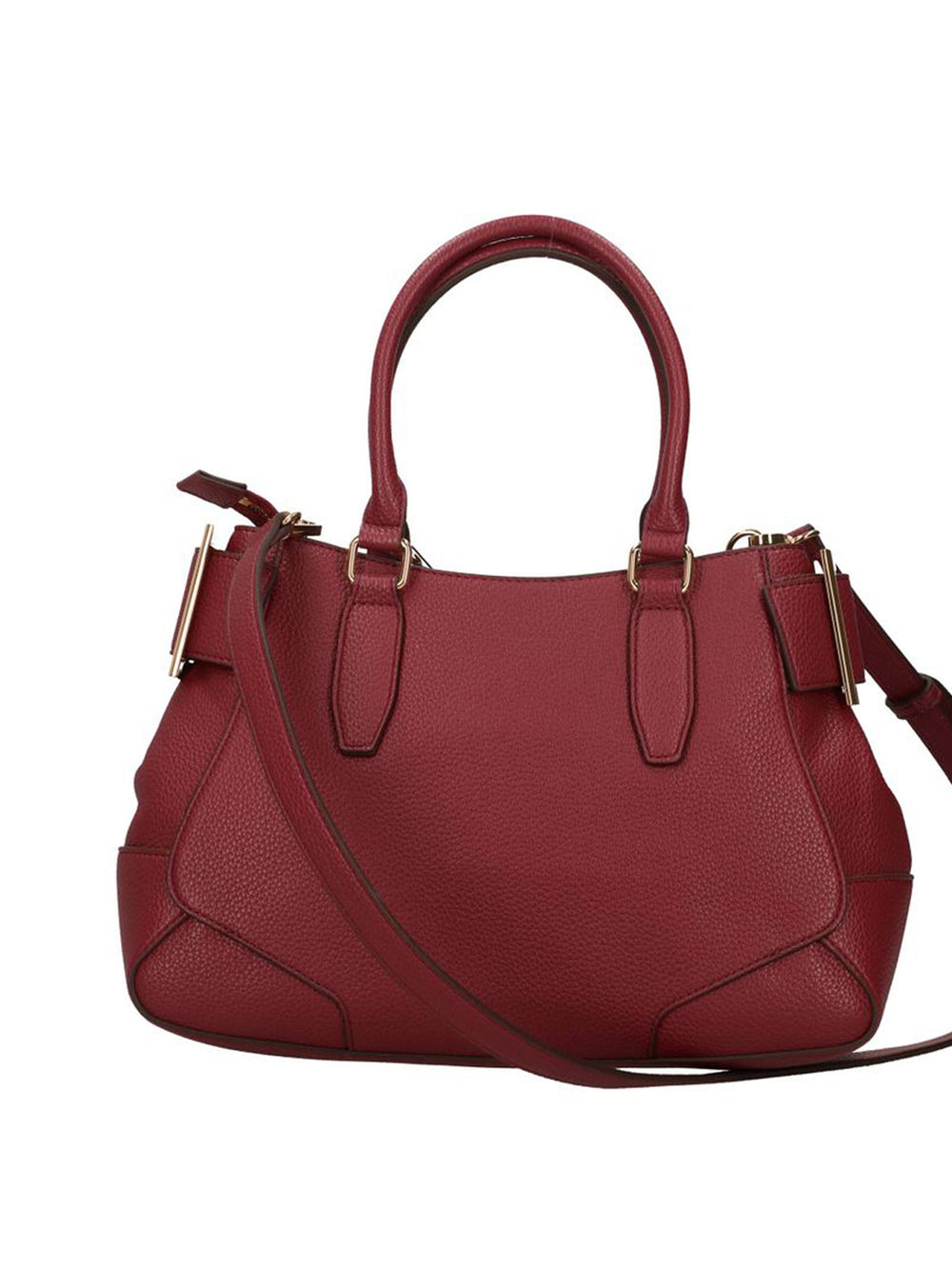 MOSCHINO PRECOLLECTION Borsa A Mano Moschino Logo Frontale Vino