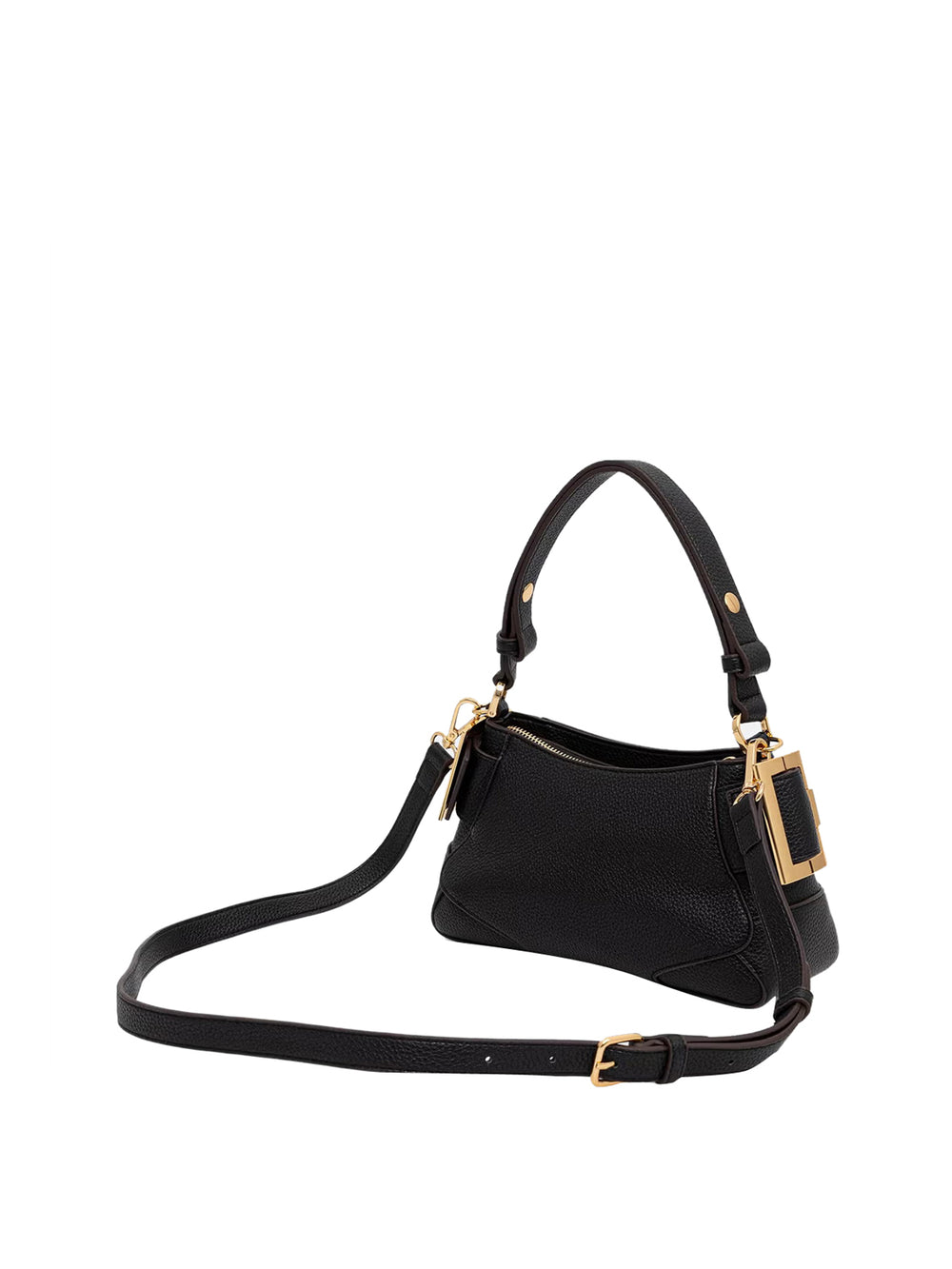 MOSCHINO PRECOLLECTION Borsa A Mano Moschino Logo Frontale Nero