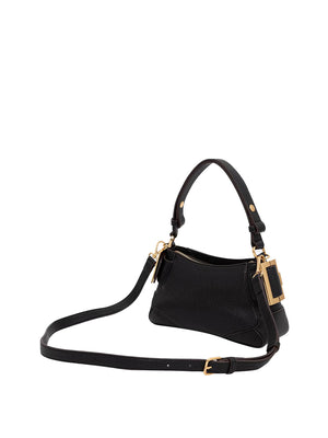 MOSCHINO PRECOLLECTION Borsa A Mano Moschino Logo Frontale Nero