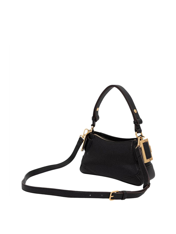 MOSCHINO PRECOLLECTION Borsa A Mano Moschino Logo Frontale Nero