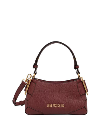 MOSCHINO PRECOLLECTION Borsa A Mano Moschino Logo Frontale Vino