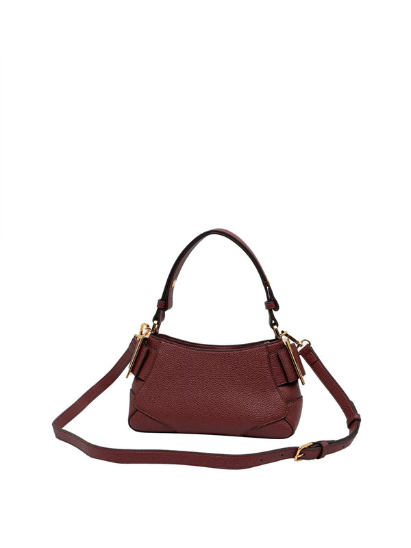 MOSCHINO PRECOLLECTION Borsa A Mano Moschino Logo Frontale Vino