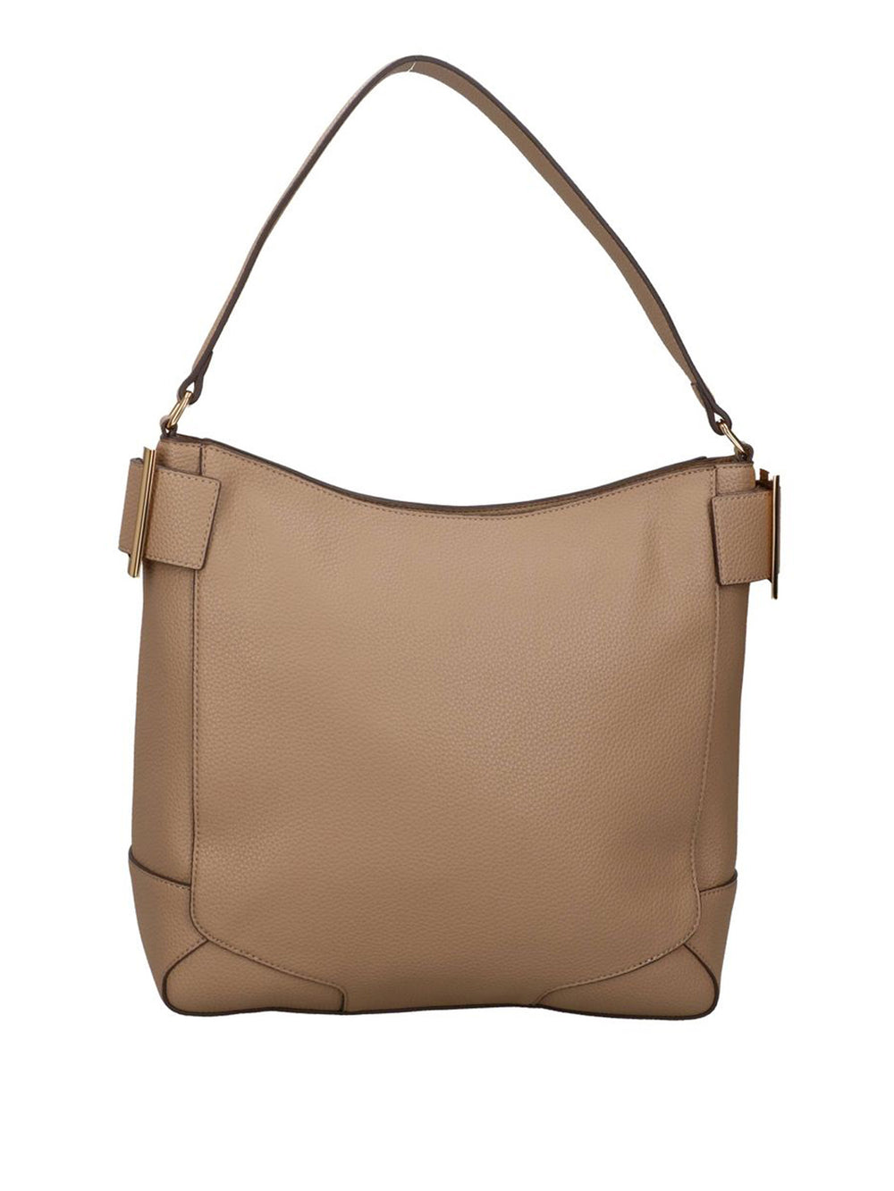 MOSCHINO PRECOLLECTION Borsa A Mano Moschino Logo Frontale Sabbia