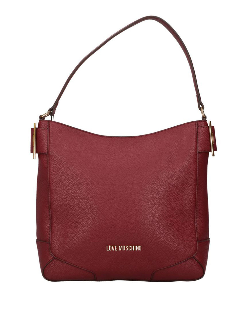 MOSCHINO PRECOLLECTION Borsa A Mano Moschino Logo Frontale Vino