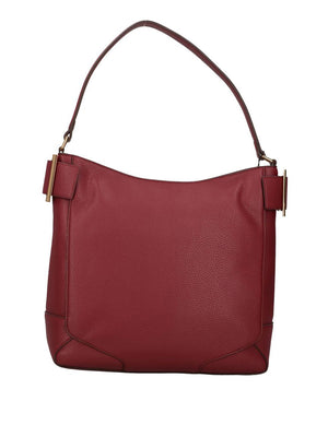 MOSCHINO PRECOLLECTION Borsa A Mano Moschino Logo Frontale Vino