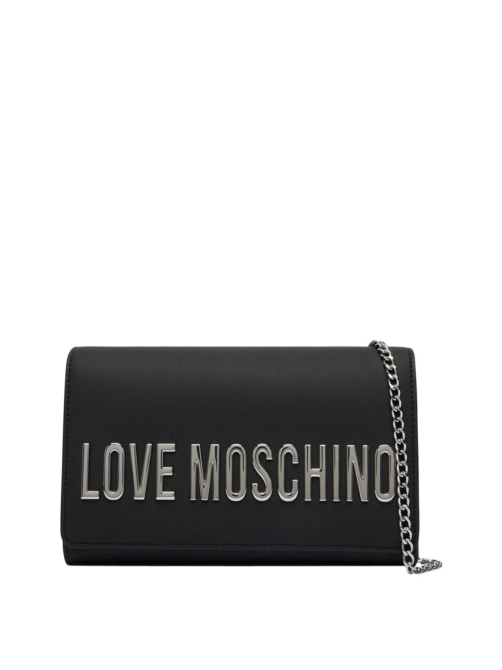 MOSCHINO PRECOLLECTION Borsa A Mano Moschino Logo Frontale Nero