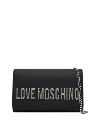 MOSCHINO PRECOLLECTION Borsa A Mano Moschino Logo Frontale Nero