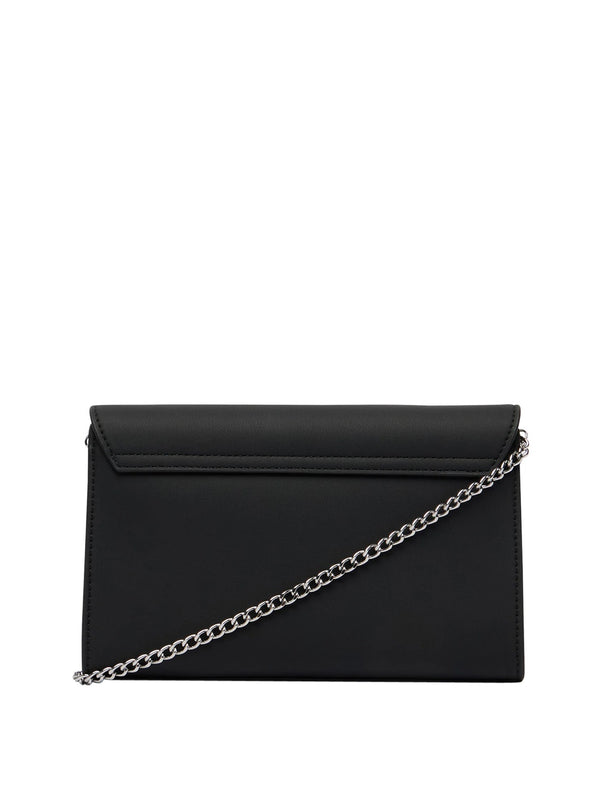 MOSCHINO PRECOLLECTION Borsa A Mano Moschino Logo Frontale Nero