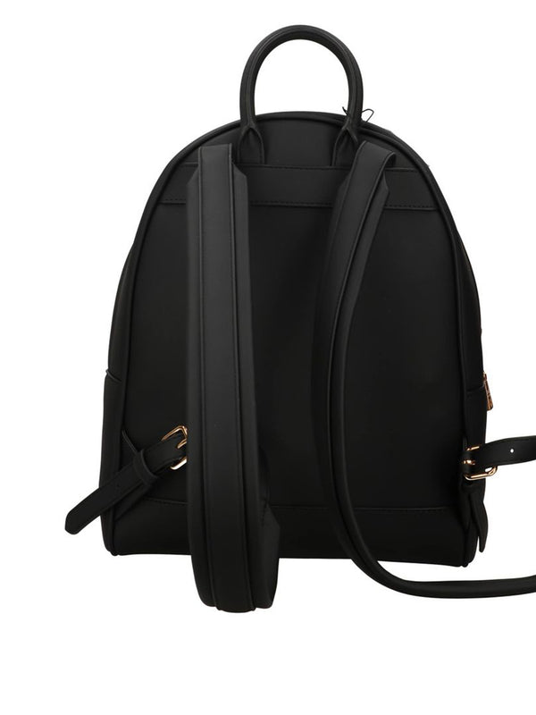 MOSCHINO PRECOLLECTION Zaino Moschino Logo Frontale Nero