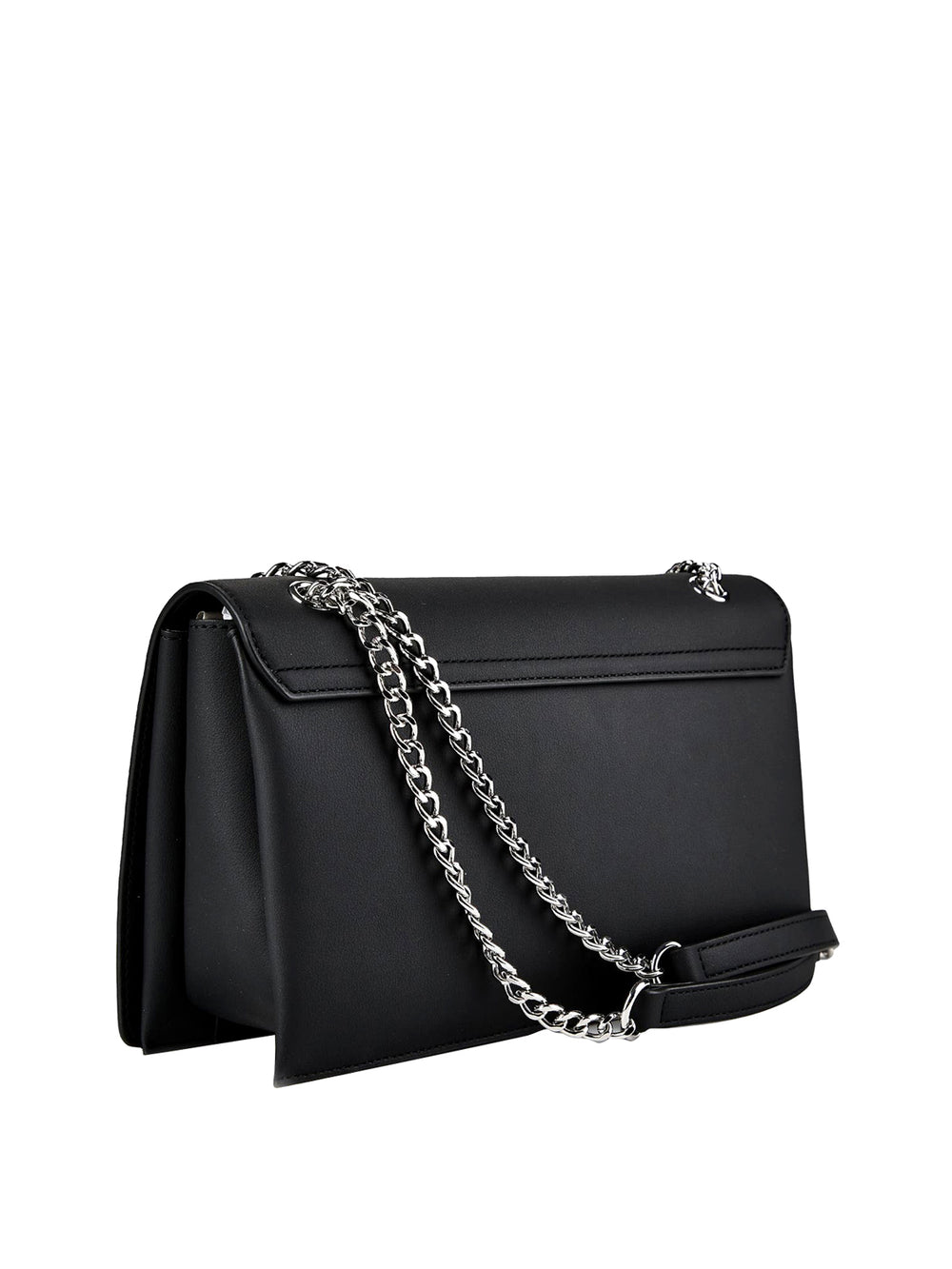 MOSCHINO PRECOLLECTION Borsa a Tracolla Moschino Logo Frontale Nero