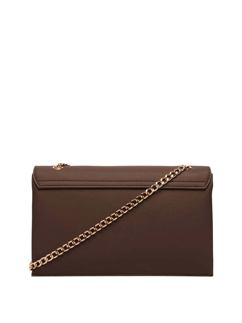 MOSCHINO PRECOLLECTION Borsa a Tracolla Moschino Logo Frontale Marrone