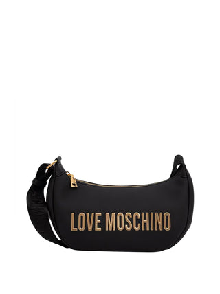 MOSCHINO PRECOLLECTION Borsa A Tracolla Moschino Logo Frontale Nero