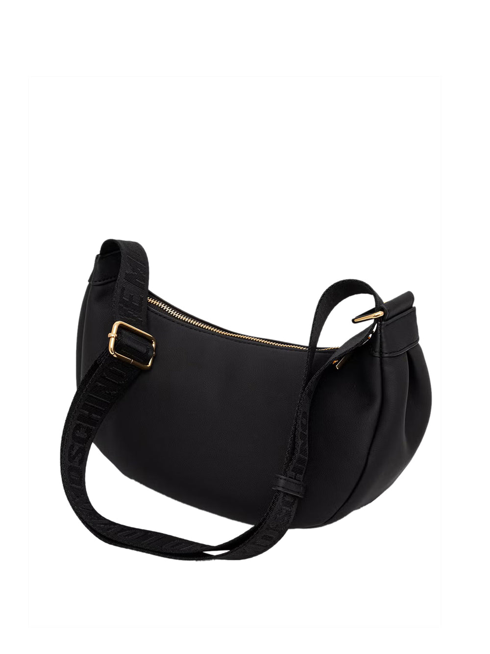 MOSCHINO PRECOLLECTION Borsa A Tracolla Moschino Logo Frontale Nero