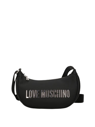 MOSCHINO PRECOLLECTION Borsa A Tracolla Moschino Logo Frontale Nero