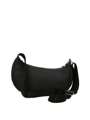 MOSCHINO PRECOLLECTION Borsa A Tracolla Moschino Logo Frontale Nero