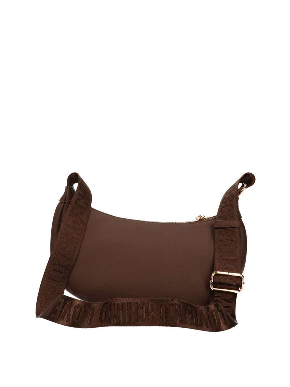 MOSCHINO PRECOLLECTION Borsa A Tracolla Moschino Logo Frontale Marrone