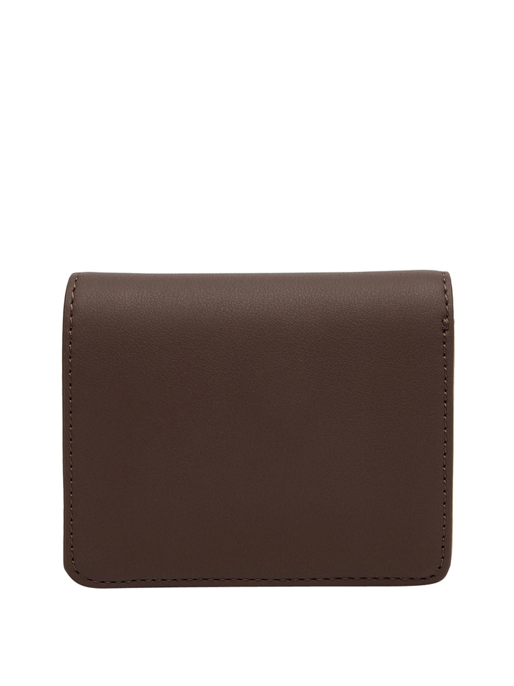 MOSCHINO PRECOLLECTION Portafoglio Moschino Logo Frontale Marrone