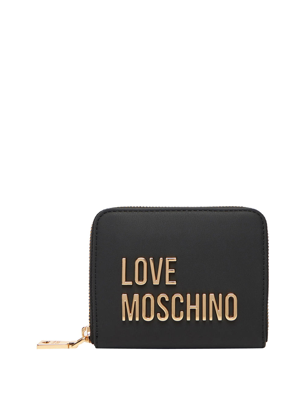 MOSCHINO PRECOLLECTION Portafoglio Moschino Logo Frontale Nero