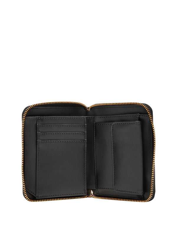 MOSCHINO PRECOLLECTION Portafoglio Moschino Logo Frontale Nero