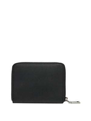 MOSCHINO PRECOLLECTION Portafoglio Moschino Logo Frontale Nero