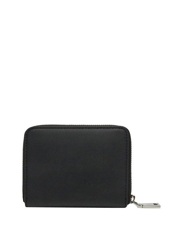 MOSCHINO PRECOLLECTION Portafoglio Moschino Logo Frontale Nero