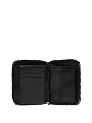 MOSCHINO PRECOLLECTION Portafoglio Moschino Logo Frontale Nero