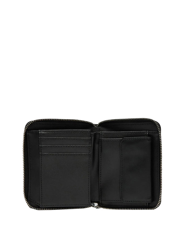 MOSCHINO PRECOLLECTION Portafoglio Moschino Logo Frontale Nero