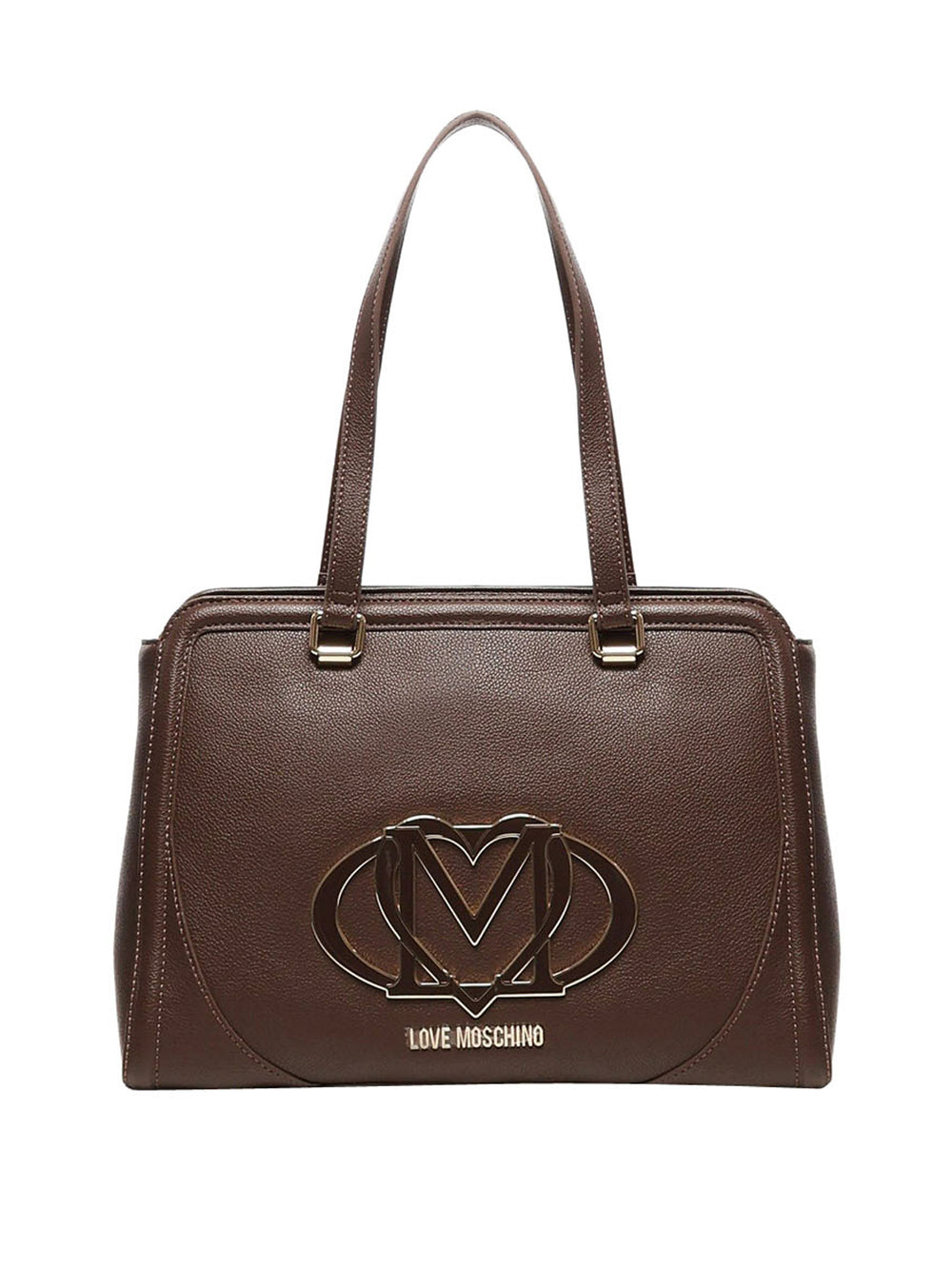 MOSCHINO STC Borsa Shopper Pu Moschino - Moro