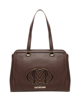 MOSCHINO STC Borsa Shopper Pu Moschino - Moro