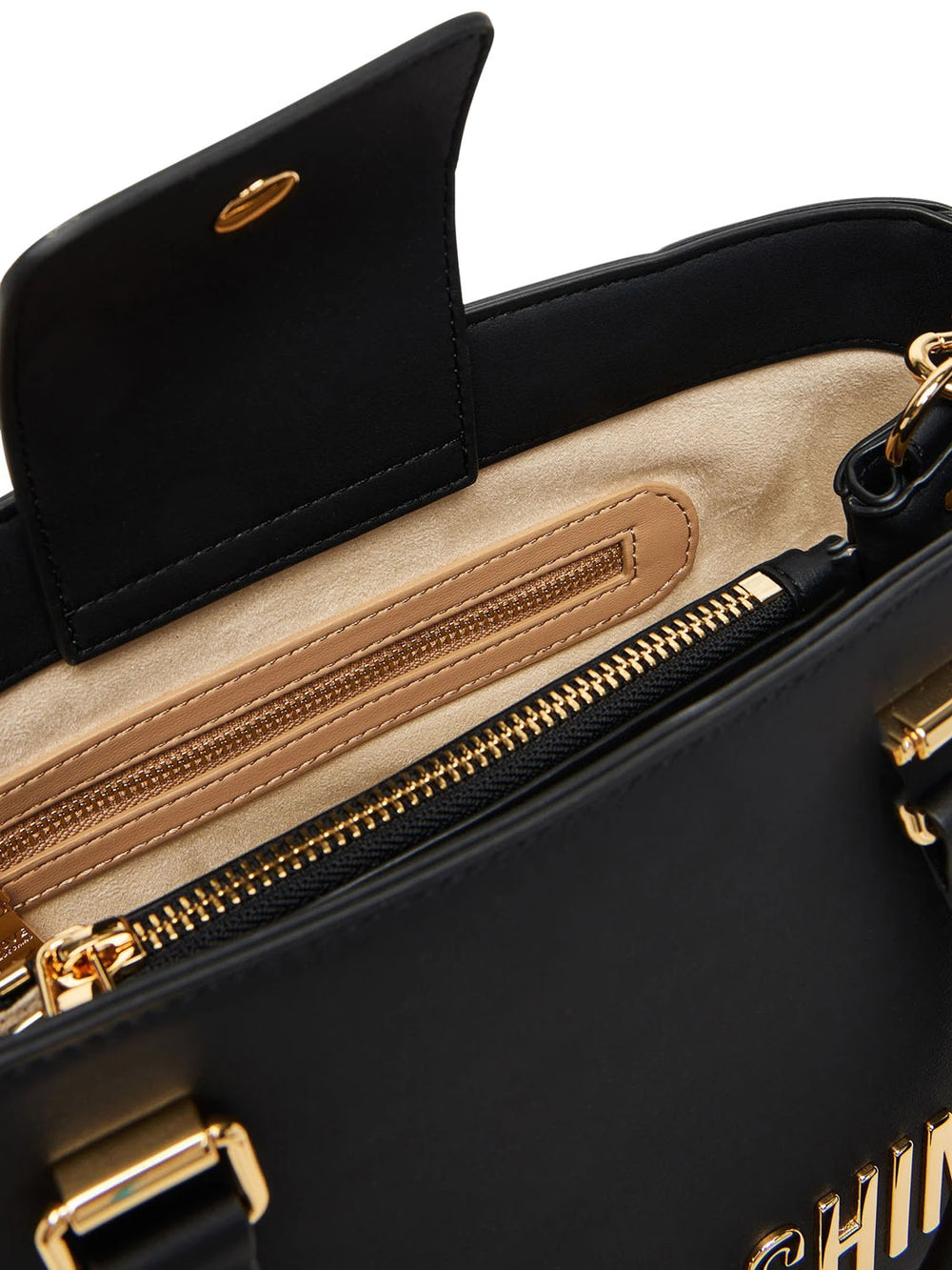 MOSCHINO STC Borsa JC4022 Pu Grs Moschino - Nero