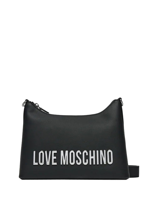 MOSCHINO STC Borsa JC4025 Pu Grs Moschino - Nero/Argento